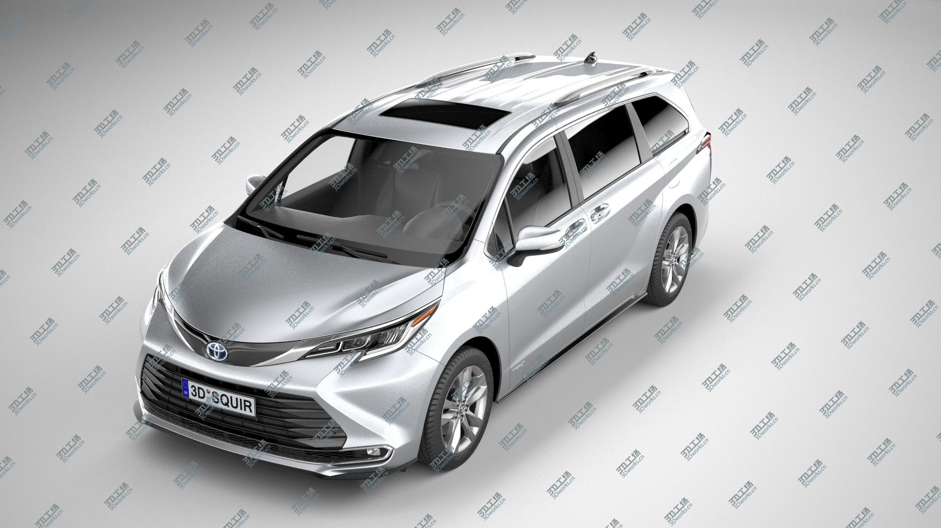 images/goods_img/202104094/3D Toyota Sienna 2021 model/2.jpg